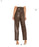 Bardot women's  Debbie PU Vegan Leather Very Soft Pant Chocolate in  Size 2