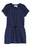 Zella Girl' Drop Waist Dress In Blue Twilight Wave Print Size Size XL 14-16 $45