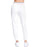 Sundown By Splendid Playa Joggers White Rainbow Waistband NWT Size M