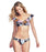 Maaji Women's  Reversible Bikini Bottom size L $78  in multi color