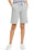 Caslon Tie Waist City Shorts In Grey Heather Size S