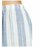 BP. Boyfriend Stripe Pajama Shorts In Green Yucca Emmy Stripe Size M