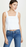 VINCE Cropped Wide Strap Shell Top $258 Size  4 fits smaller in white