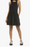 BP. Sleeveless Rib Scoop Neck Mini Tank Dress In Black Size S