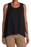 EVERLEIGH Crew High/Low Tank Top In Olive size M