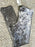 MeMoi Crushed Velvet Full Length Comfort Waist Leggings In Grey Size L/XL