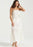 Billabong Island Spirit Maxi Dress in White Cap Spaghetti Strap Organic L